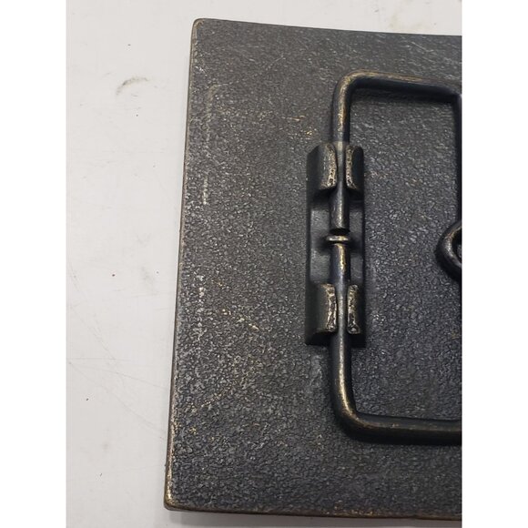 Vintage Stamped Solid Brass Tiffany Foundry Coca-Cola Topless Lady Belt Buckle - Picture 6 of 9